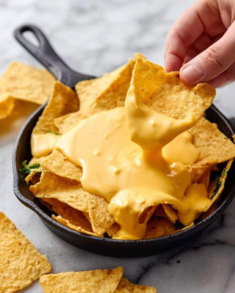 Creamy Nacho Cheese Dip Recipe