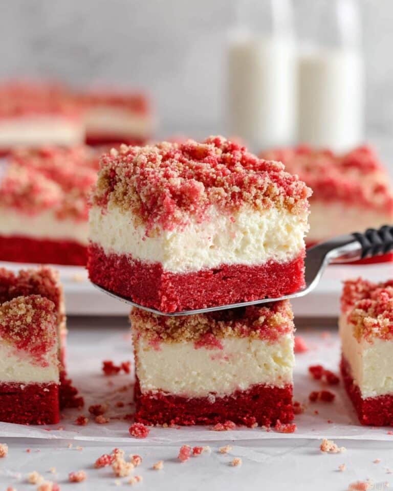 Strawberry Cheesecake Brownies Recipe
