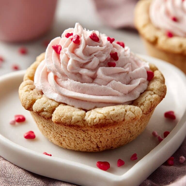Valentine Sugar Cookie Cups Recipe