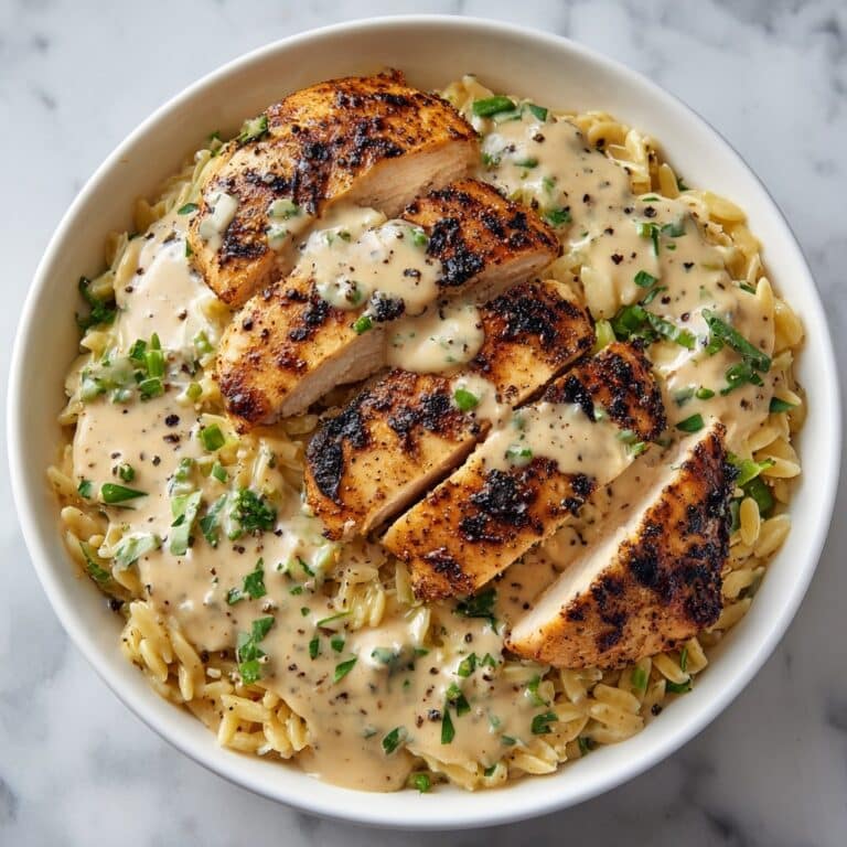 Creamy Boursin Orzo with Chicken Recipe