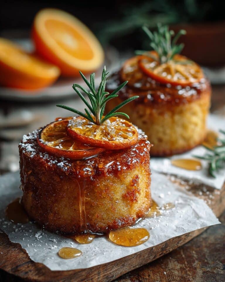 Orange Ginger Honey Cake Recipe