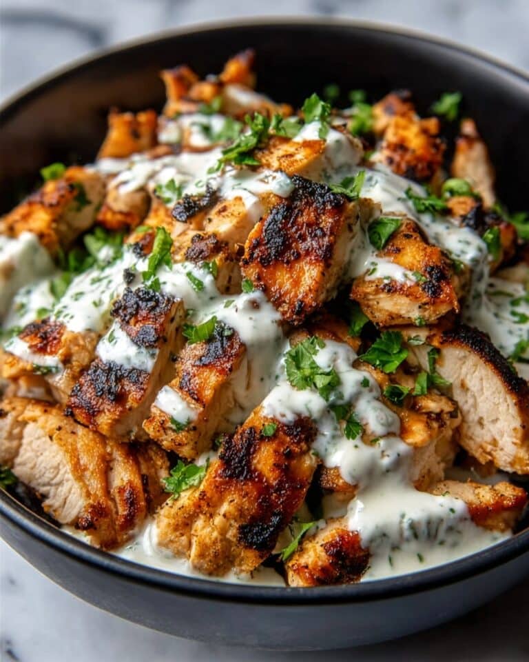 Chicken Shawarma with Creamy Garlic Sauce Recipe