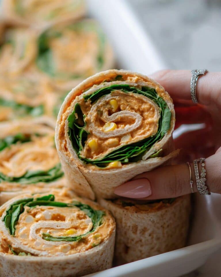 Vegan Chickpea Pinwheels Recipe