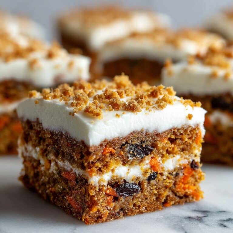 Irresistibly Indulgent Carrot Cake Cream Cheese Bars Recipe