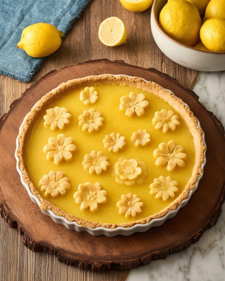 Italian Lemon and Mascarpone Tart Recipe