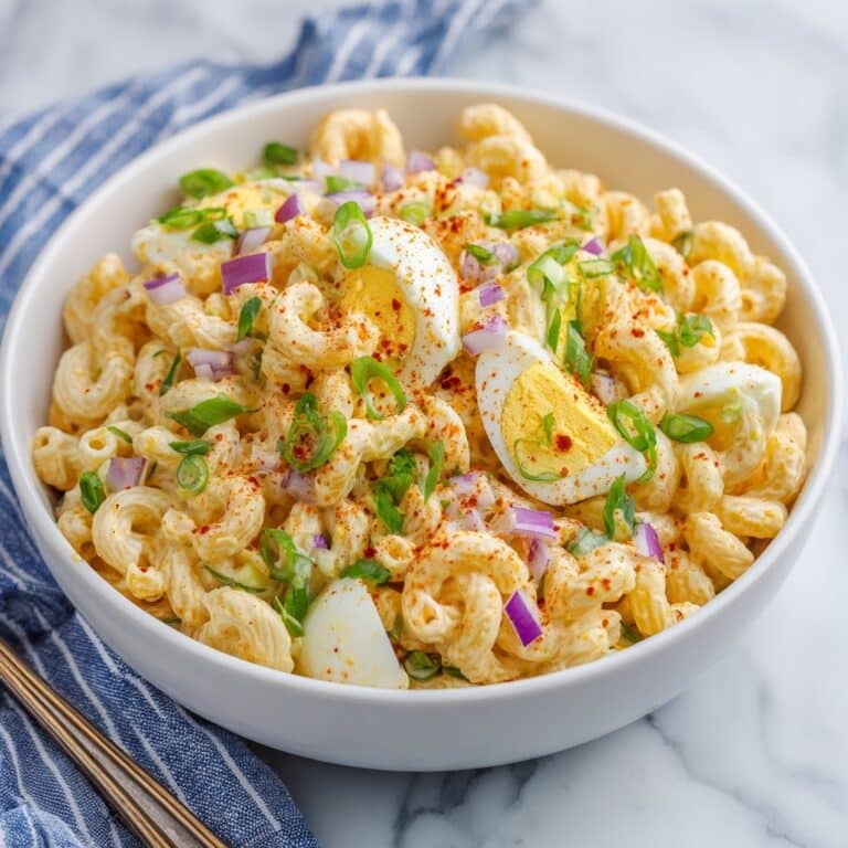 Deviled Egg Pasta Salad Recipe
