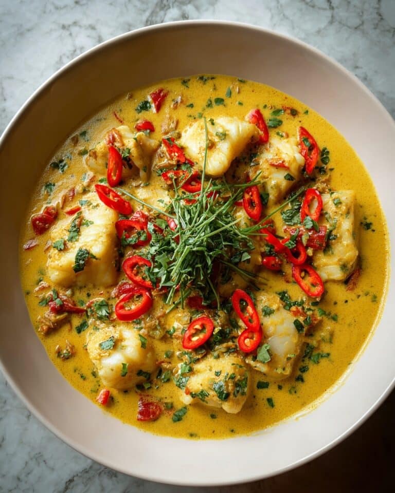 Creamy Coconut White Fish Stew Recipe
