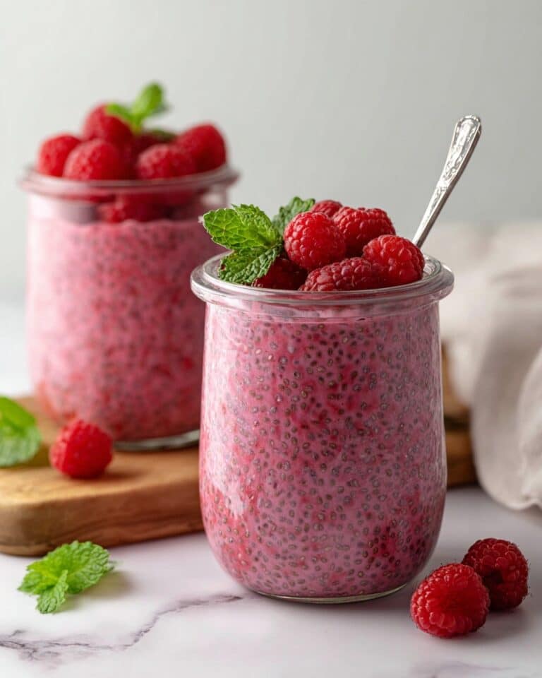Raspberry Chia Pudding Recipe