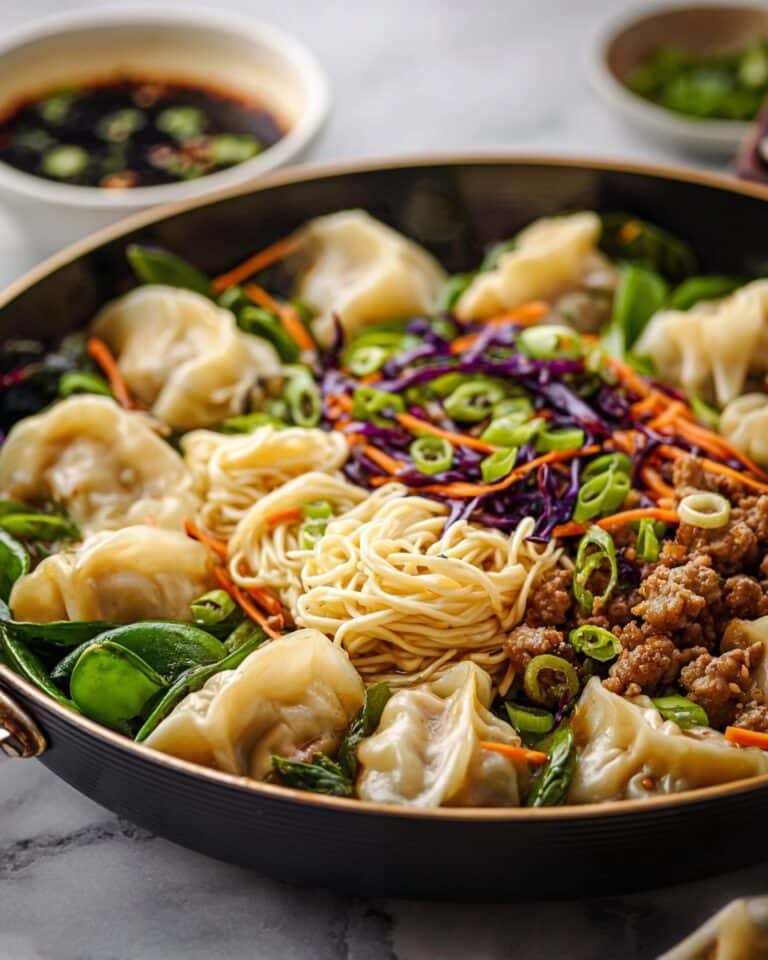 Potsticker Noodle Bowls Recipe