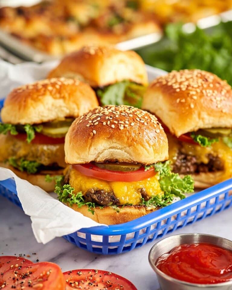Classic Cheeseburger Sliders Recipe