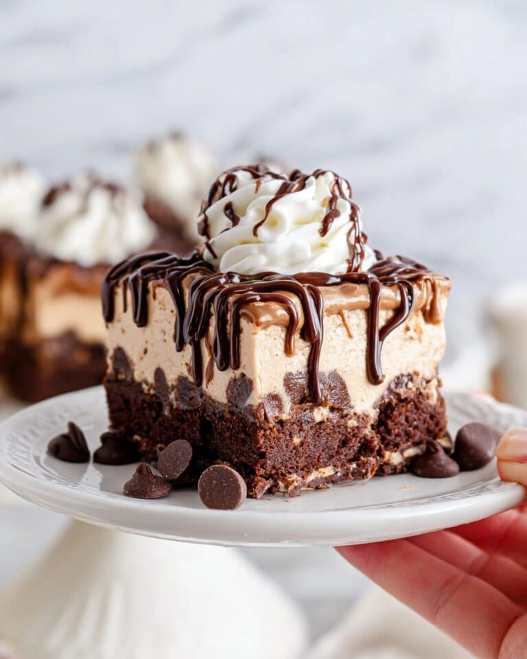 Peanut Butter Cheesecake Brownie Bars Recipe