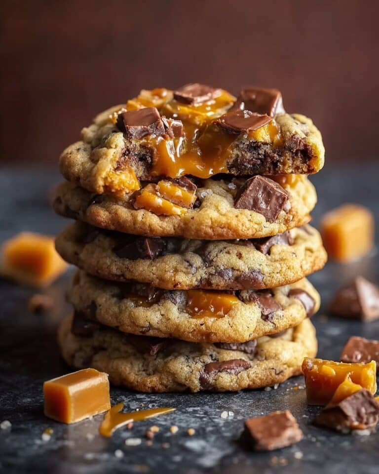 Butterfinger Caramel Crunch Cookies Recipe
