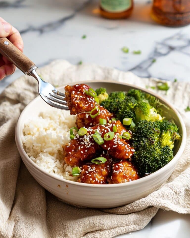 Honey Garlic Chicken Bowls Recipe