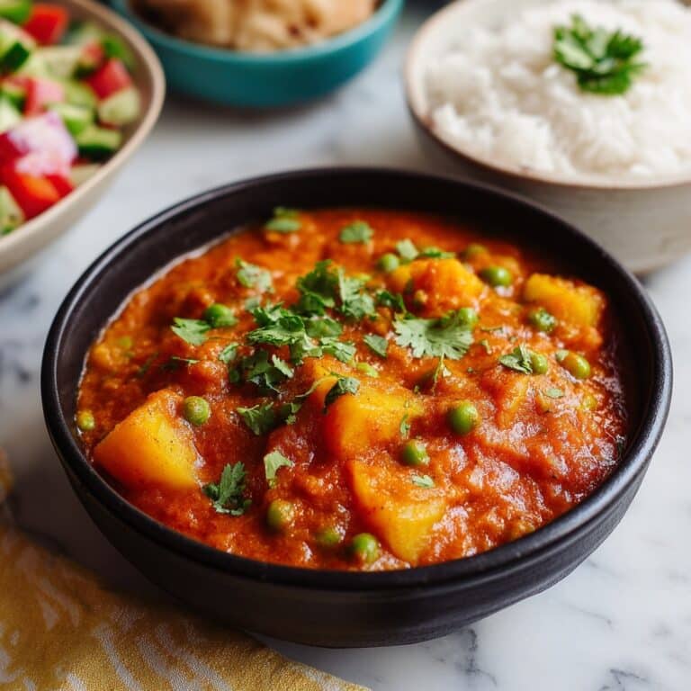 Potato and Pea Curry Recipe
