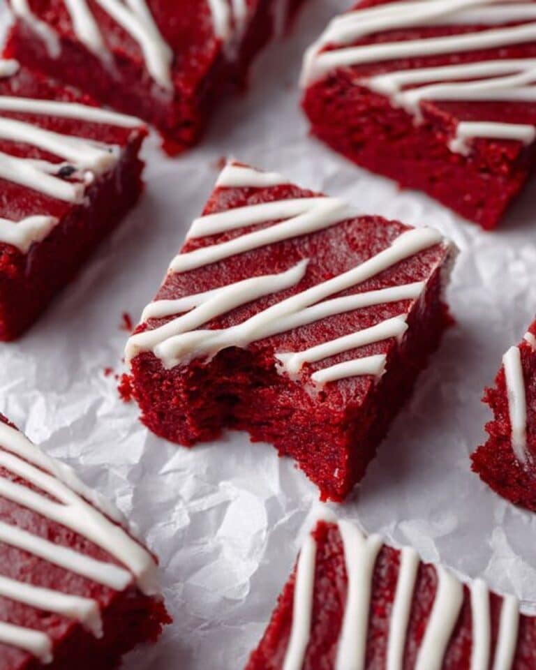 The Best Fudgy Red Velvet Brownies Recipe