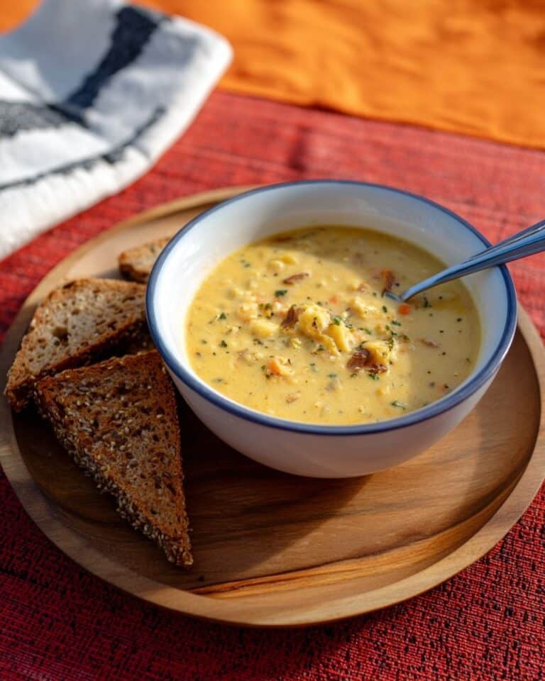 Roasted Vegan Cauliflower Soup Recipe