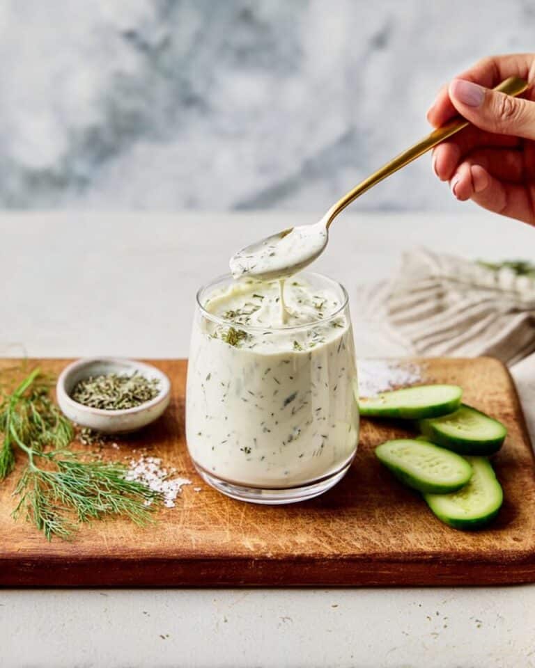 Healthy Dill Pickle Cottage Cheese Ranch Recipe