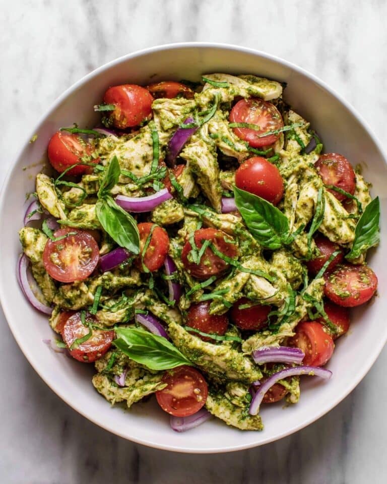 Pesto Chicken Salad Recipe