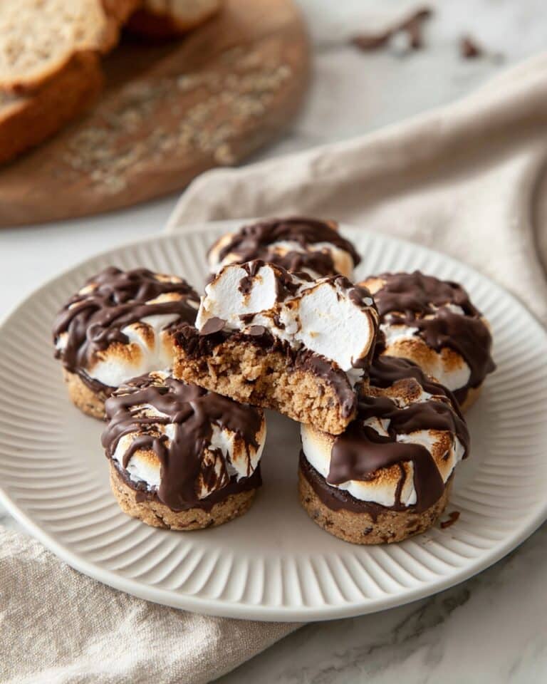 No Bake S’mores Cookie Dough Bites Recipe