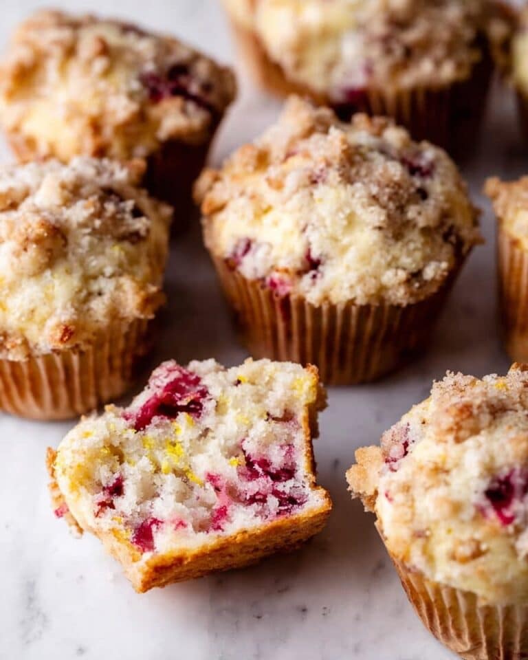 Coconut Lemon Raspberry Muffins Recipe