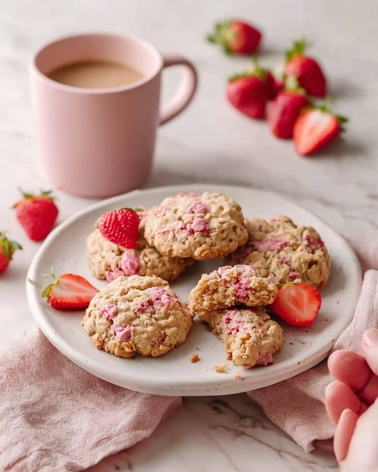 Strawberry Banana Breakfast Cookies Recipe