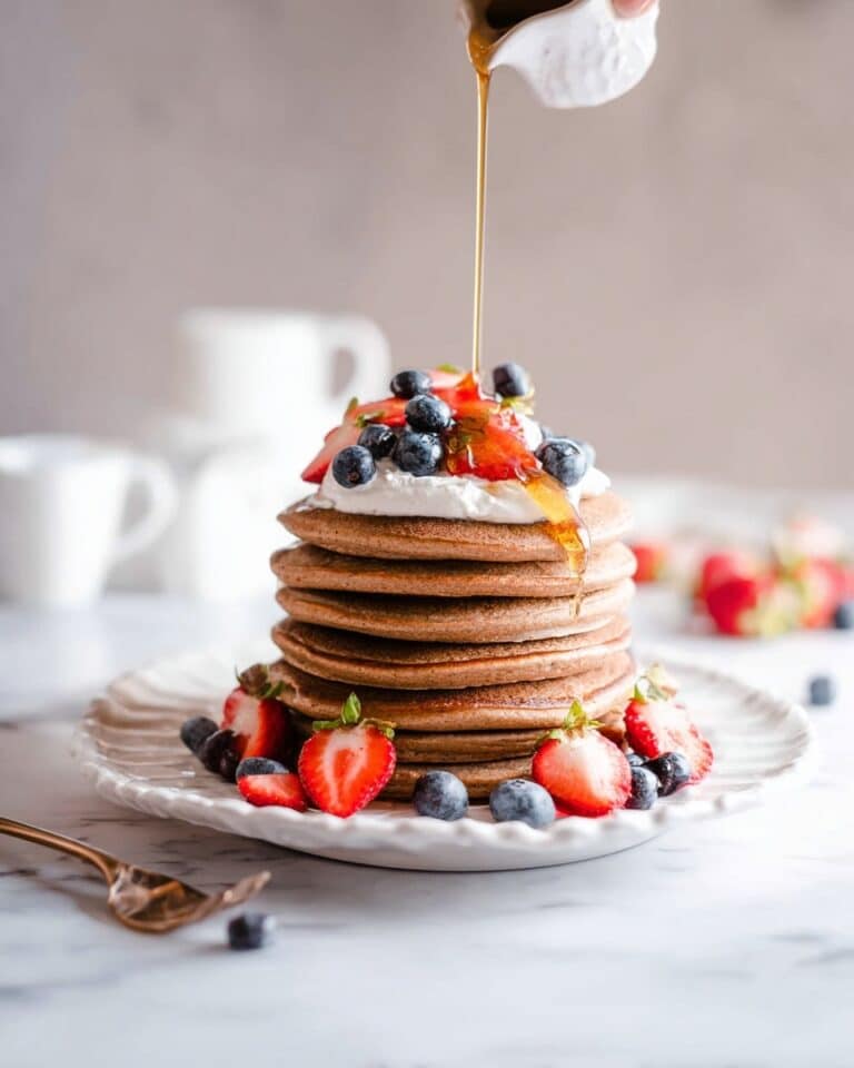 Veggie-Loaded Chocolate Pancakes (Gluten-Free) Recipe