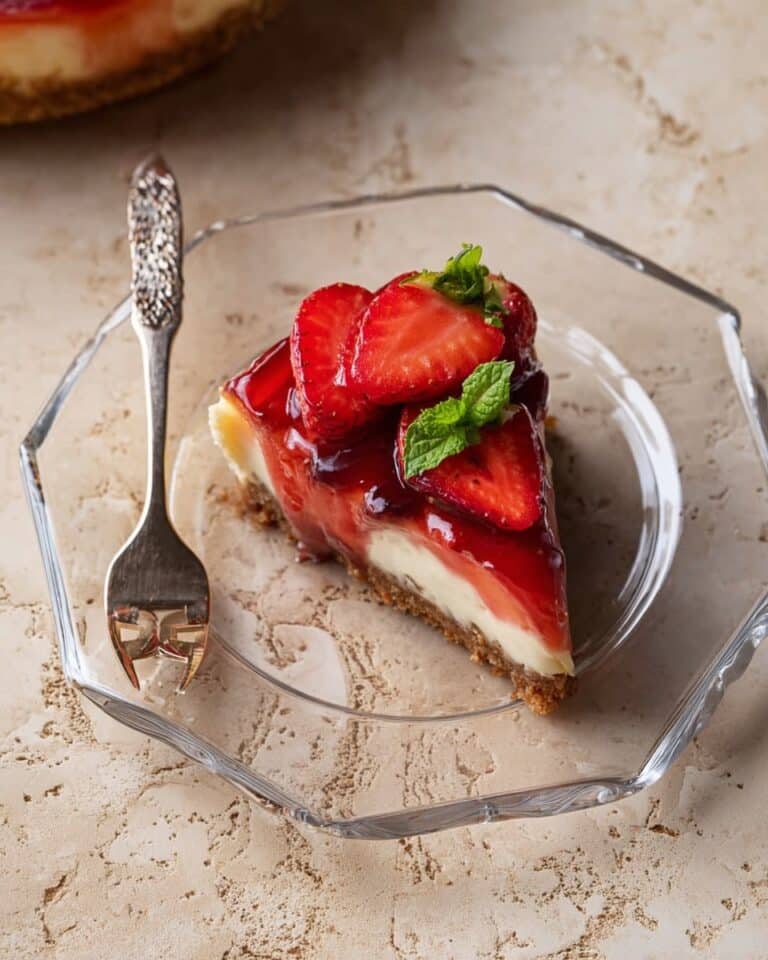 Strawberry White Chocolate Cheesecake Recipe