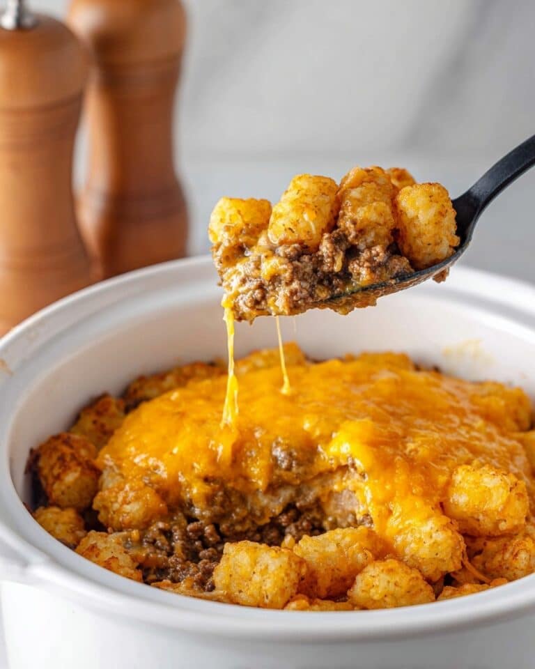 Crockpot Tater Tot Casserole Recipe