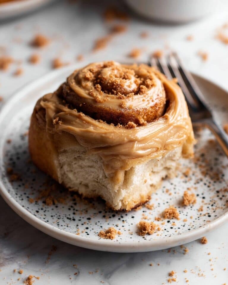 Biscoff Cookie Butter Cinnamon Rolls Recipe